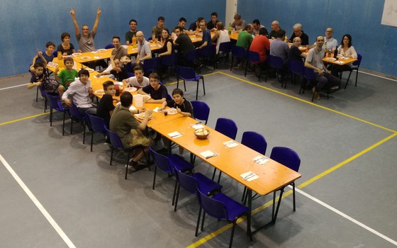 Cena sociale 2018 - tavolone