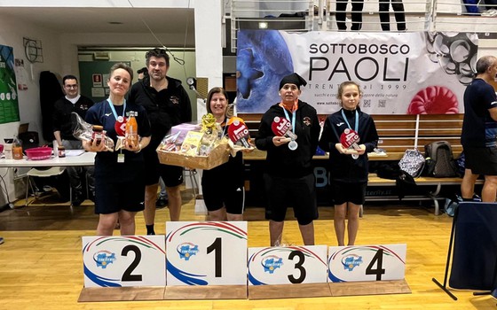 Podio V cat femminile 12/01/25
