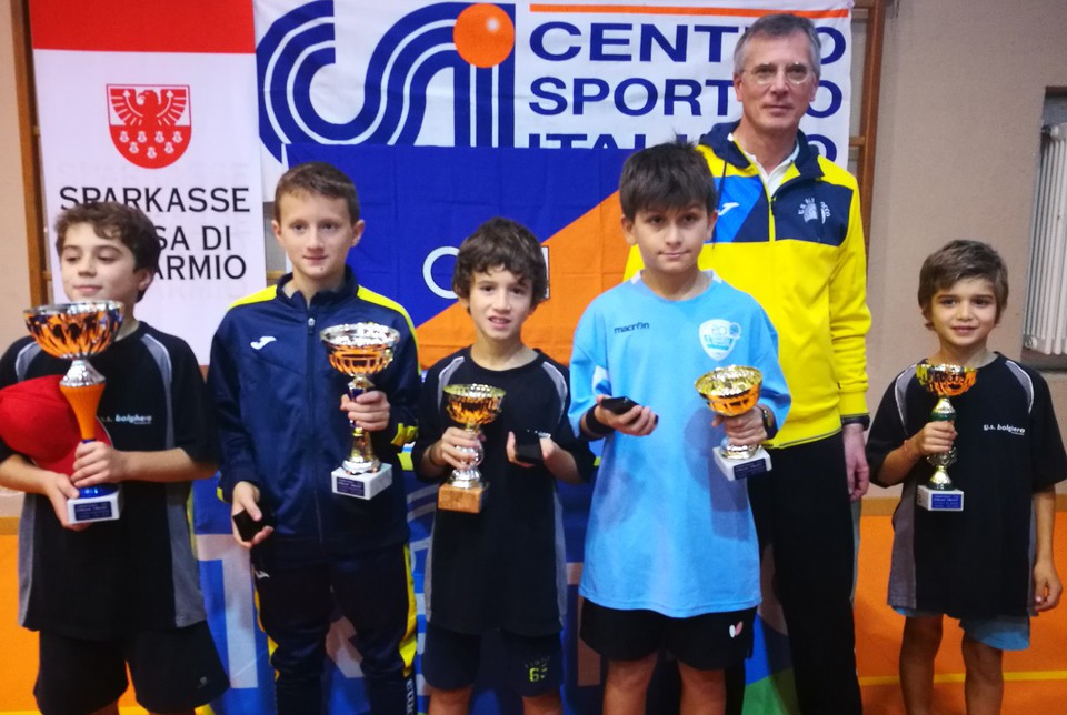 Marchetti 2018 - podio giovanissimi