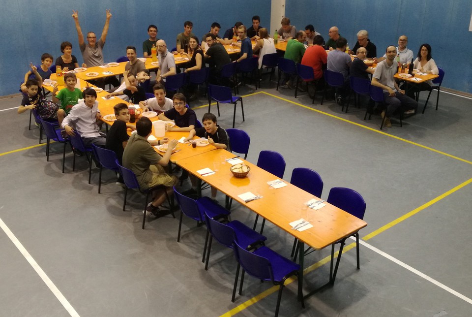 Cena sociale 2018 - tavolone